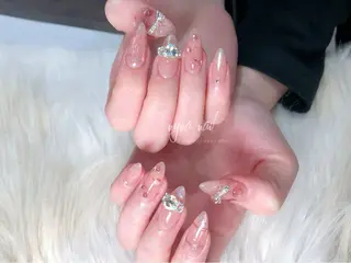 ネイル 長さ出し専門 nynaのネイルデザイン