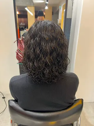 パーマ メンズ fifth神宮前 HIN★T★のヘアスタイル