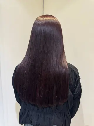 ロング カラー 透明感カラー/ハイト ーン/メイク/umiのヘアスタイル