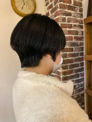 ショート sea's所属・ヒラカホ/矢場町/ ブリーチ/似合わせのヘアスタイル