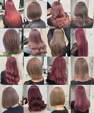 ロング カラー ブリーチ ショーヤのヘアスタイル