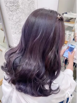 セミロング 🌸花屋併設🌸寺島 秀美のヘアスタイル