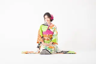 セミロング ヘアアレンジ Hair&Make  Delight*のヘアスタイル