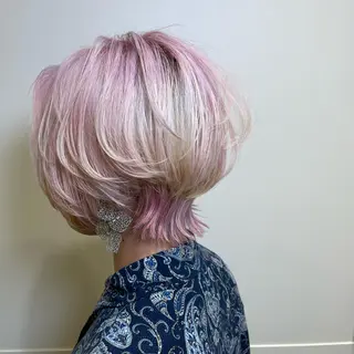 ショート カラー ✁完全個室✁永野 晴のヘアスタイル