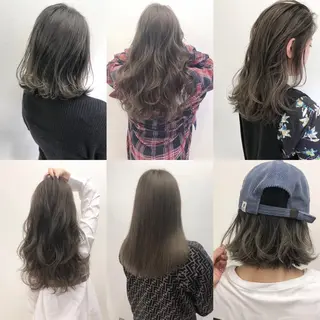 ロング コトネ🫧 韓国風レイヤーカットのヘアスタイル