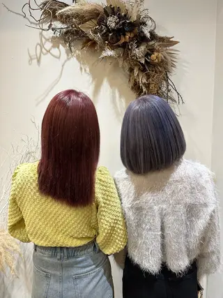 カラー 岩本みるか/ 暖色カラー/ベージュのヘアスタイル