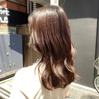 セミロング カラー かりん 🤍のヘアスタイル