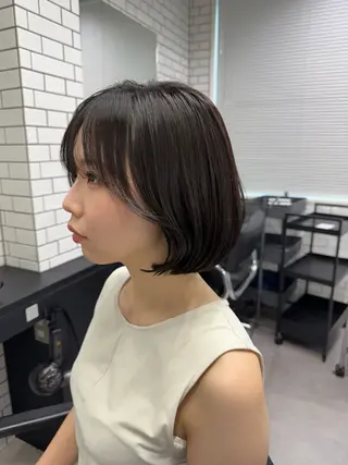ショート カラー Bob &髪質改善 NEMOTOのヘアスタイル