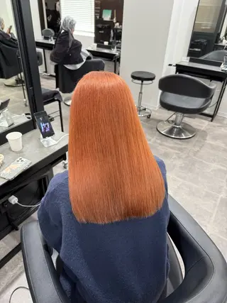ロング カラー ヘアアレンジ 💗横浜美容室 💗HARUNAのヘアスタイル