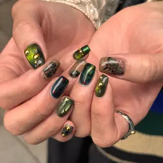 ネイル MARIE 表参道 💚YUKIのネイルデザイン