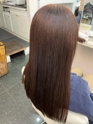 ロング 艶髪韓国レイヤー 🇰🇷✨小清水✨のヘアスタイル