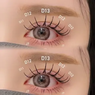 マツエク・マツパ foi by eyeartistsのマツエク・マツパデザイン