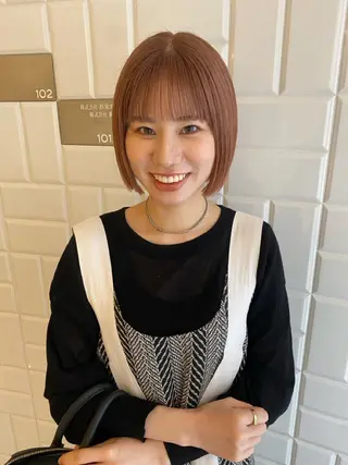 ショート みやけ ひなのヘアスタイル