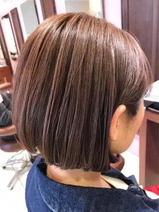 ミディアム カラー 大阪長居🌱野見山 卓也のヘアスタイル