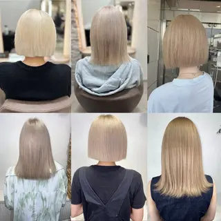 ショート カラー アンククロス池袋北口所属・韓国ヘア🫧ブリーチ ♡YUKI🌼のヘアスタイル