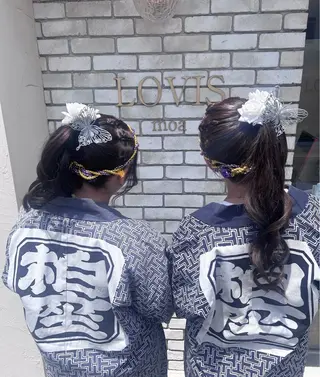 ロング ヘアアレンジ 🩶ゆめ🩶 カラーモデル様募集中のヘアスタイル