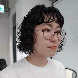 ショート パーマ 🌐サトウ リョウ🌐のヘアスタイル