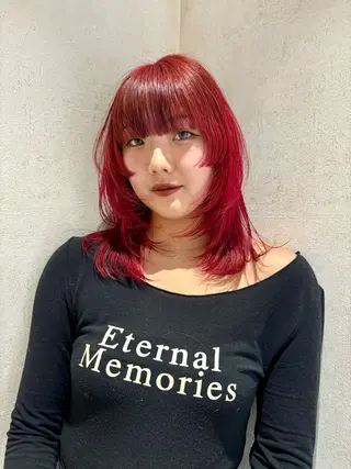 セミロング izumi/ ボブ/パーマのヘアスタイル