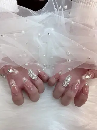 ネイル 【大垣ネイルモデル】 はんな🧡🐻‍❄️のネイルデザイン