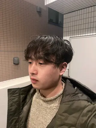 パーマ メンズ green登戸所属・GINJI 💈のヘアスタイル