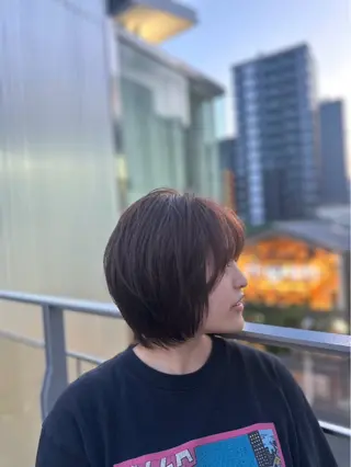 ショート カラー yuki ／ヘアカラーのヘアスタイル