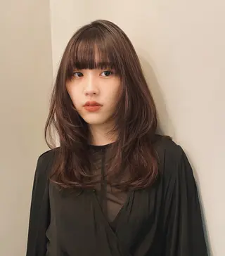 ロング カラー tete nico所属・似合わせ/ヘアカラー nanami🌸のヘアスタイル