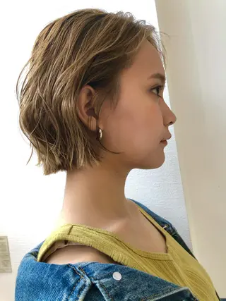 ショート 本田 奈穂美のヘアスタイル