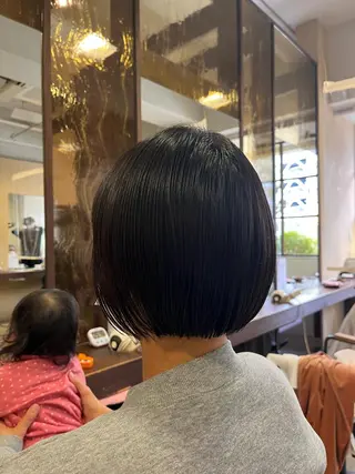 ショート 田中 鈴乃のヘアスタイル
