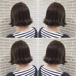 ショート カラー ヘアアレンジ 山北 咲子のヘアスタイル
