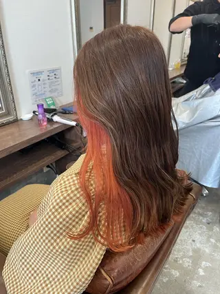 ロング 🫧ベージュカラー× レイヤー🫧HARUのヘアスタイル