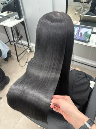 ロング カラー 新宿/髪質改善/ 美髪矯正/原島のヘアスタイル