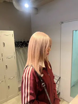 セミロング カラー 韓国レイヤーカット /REIのヘアスタイル