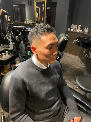 ショート メンズ KINGSMAN TOKYO BARBERSHOP 2nd所属・メンズカット専門/ 加藤 拓のヘアスタイル