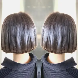 ショート カラー ヘアアレンジ Merci メルシー 福岡、今泉のヘアスタイル