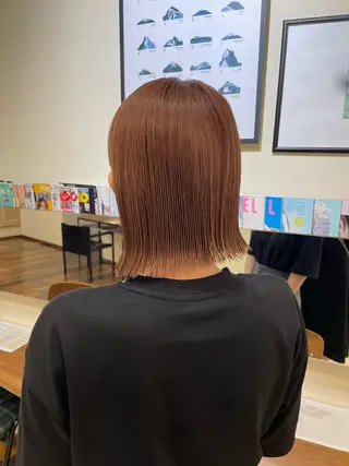 ショート カラー CEEK NO.4所属・野口 侑依奈のヘアスタイル