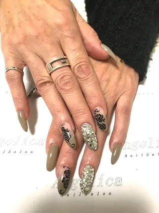 ネイル Angelica ネイリストのネイルデザイン
