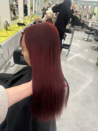 ロング カラー ダメージレスハイ トーン💖kanonのヘアスタイル