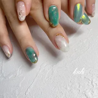 ネイル kichi･:* みじゅのネイルデザイン