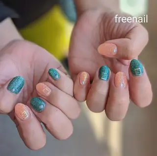ネイル free nail フリーネイルのネイルデザイン