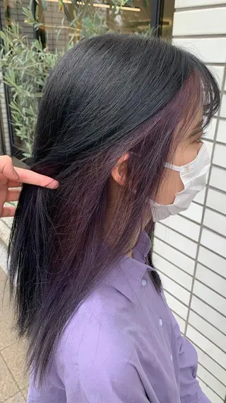 カラー 宮下 志織のヘアスタイル
