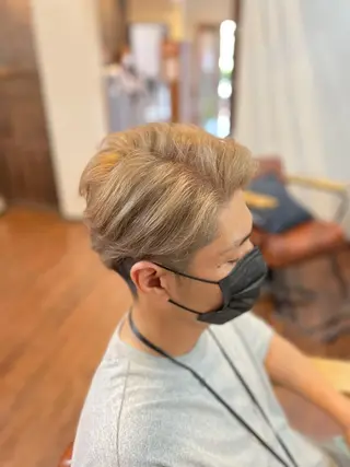 ショート カラー メンズ ✨平日直前割り必見✨ 中山大輔のヘアスタイル