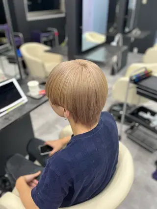 ショート メンズ white.梅田所属・White梅田  ／ COCOのヘアスタイル