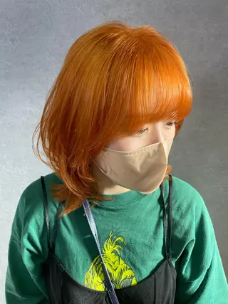 ミディアム カラー 朝倉 海斗のヘアスタイル