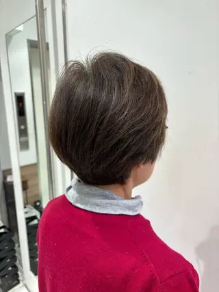 ショート 🥀縮毛矯正🥀 川﨑和希のヘアスタイル