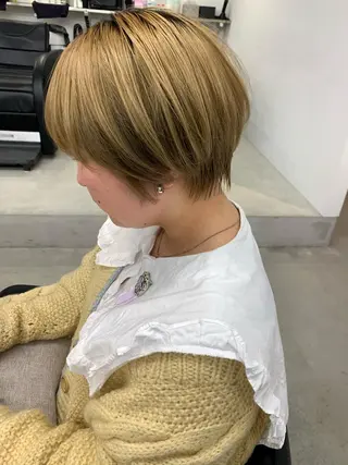 ショート LEBEN所属・leben serikaのヘアスタイル
