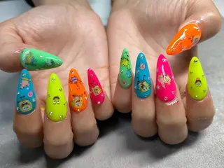 ネイル ネイル＆ホワイトニング   Yu-a所属・yu-a  スカルプ ネイルakiのネイルデザイン