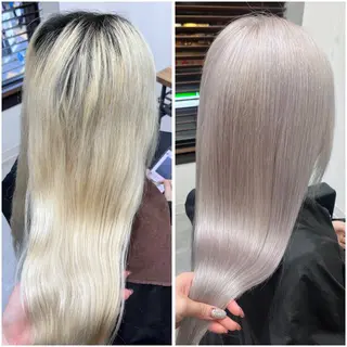 ロング カラー MAKO ❤️🔥NEXTのヘアスタイル