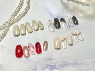 ネイル ネイルPetit Ribbonのネイルデザイン