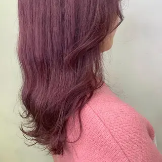 ロング カラー ヘアアレンジ ネイル マツエク・マツパ 💓💓彩 音💓💓のマツエク・マツパデザイン