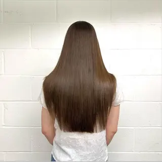 ロング 🫧RYOグレージュ /透け感カラー🫧のヘアスタイル